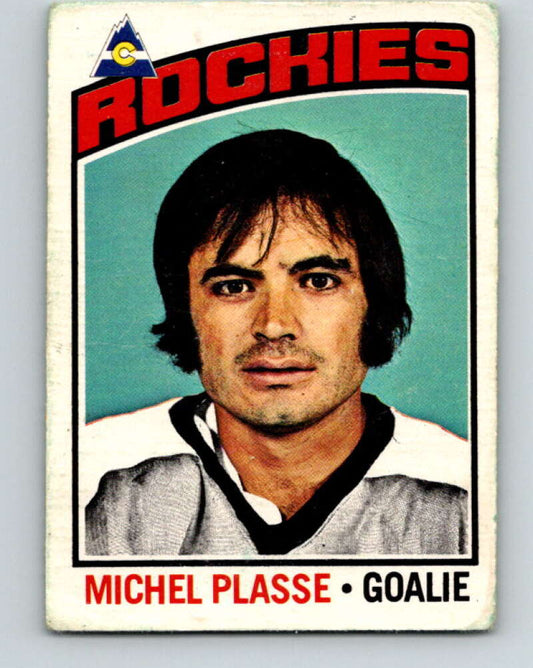 1976-77 O-Pee-Chee #172 Michel Plasse  Colorado Rockies  V12200