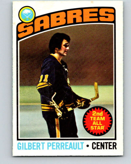 1976-77 O-Pee-Chee #180 Gilbert Perreault  Buffalo Sabres  V12223