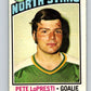 1976-77 O-Pee-Chee #184 Pete LoPresti  RC Rookie North Stars  V12230