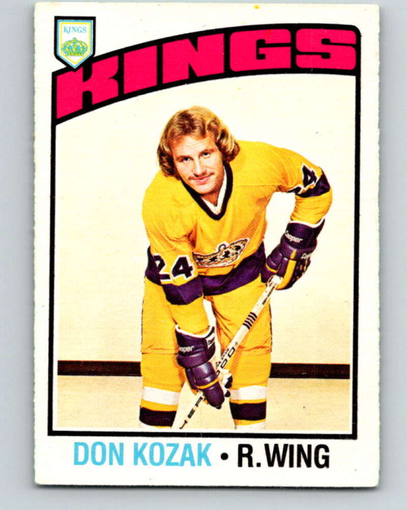 1976-77 O-Pee-Chee #185 Don Kozak  Los Angeles Kings  V12232