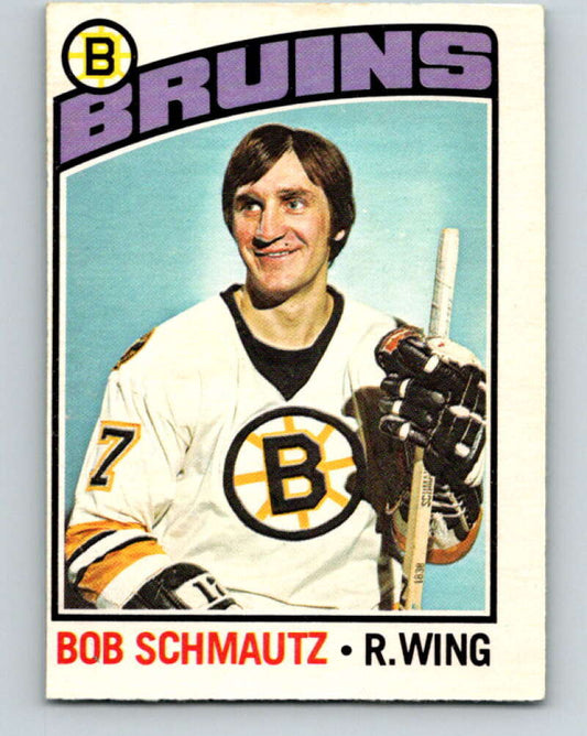 1976-77 O-Pee-Chee #189 Bobby Schmautz  Boston Bruins  V12240