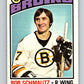 1976-77 O-Pee-Chee #189 Bobby Schmautz  Boston Bruins  V12241