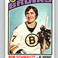 1976-77 O-Pee-Chee #189 Bobby Schmautz  Boston Bruins  V12242