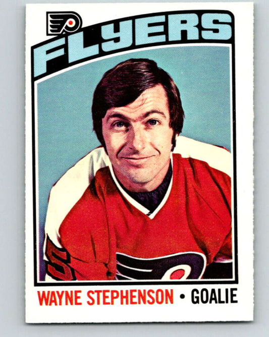 1976-77 O-Pee-Chee #190 Wayne Stephenson Flyers  V12247