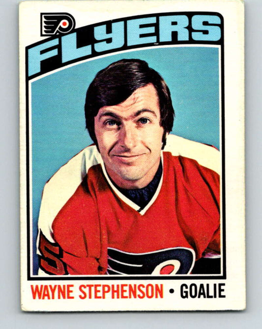 1976-77 O-Pee-Chee #190 Wayne Stephenson Flyers  V12248