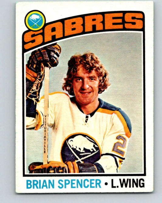 1976-77 O-Pee-Chee #191 Brian Spencer  Buffalo Sabres  V12249