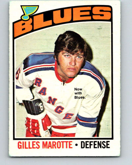 1976-77 O-Pee-Chee #192 Gilles Marotte  St. Louis Blues  V12251