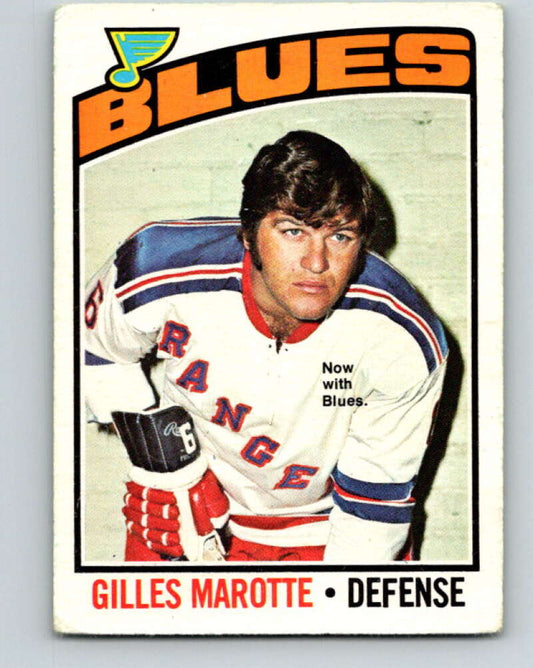 1976-77 O-Pee-Chee #192 Gilles Marotte  St. Louis Blues  V12252