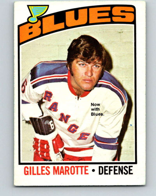 1976-77 O-Pee-Chee #192 Gilles Marotte  St. Louis Blues  V12254
