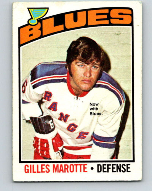 1976-77 O-Pee-Chee #192 Gilles Marotte  St. Louis Blues  V12255