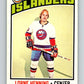 1976-77 O-Pee-Chee #193 Lorne Henning  New York Islanders  V12261
