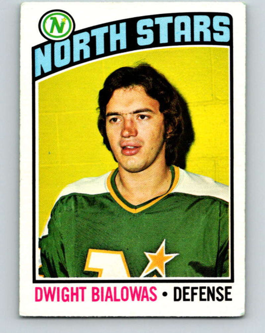 1976-77 O-Pee-Chee #198 Dwight Bialowas  Minnesota North Stars  V12273