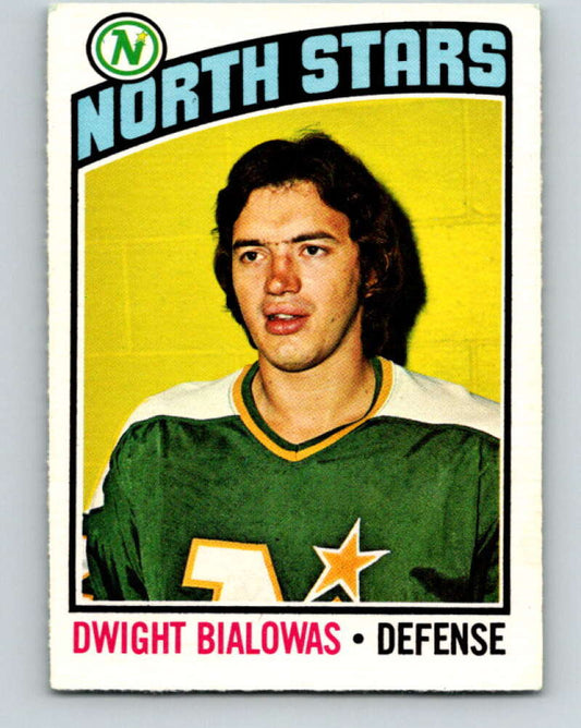1976-77 O-Pee-Chee #198 Dwight Bialowas  Minnesota North Stars  V12274