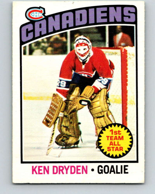 1976-77 O-Pee-Chee #200 Ken Dryden  Montreal Canadiens  V12276