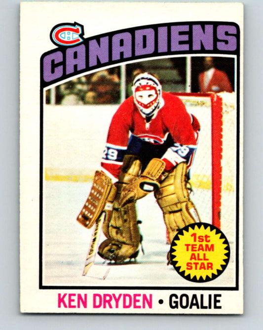 1976-77 O-Pee-Chee #200 Ken Dryden  Montreal Canadiens  V12277