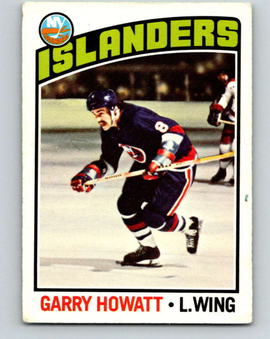 1976-77 O-Pee-Chee #206 Garry Howatt  New York Islanders  V12296