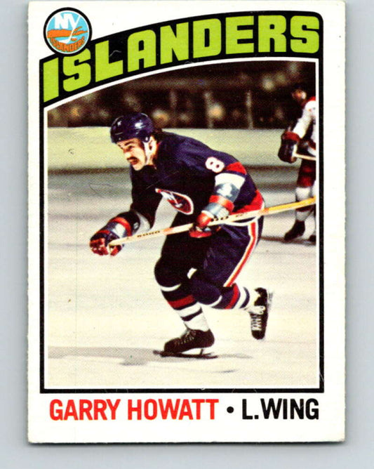 1976-77 O-Pee-Chee #206 Garry Howatt  New York Islanders  V12299