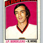 1976-77 O-Pee-Chee #208 J.P. Bordeleau  Chicago Blackhawks  V12301