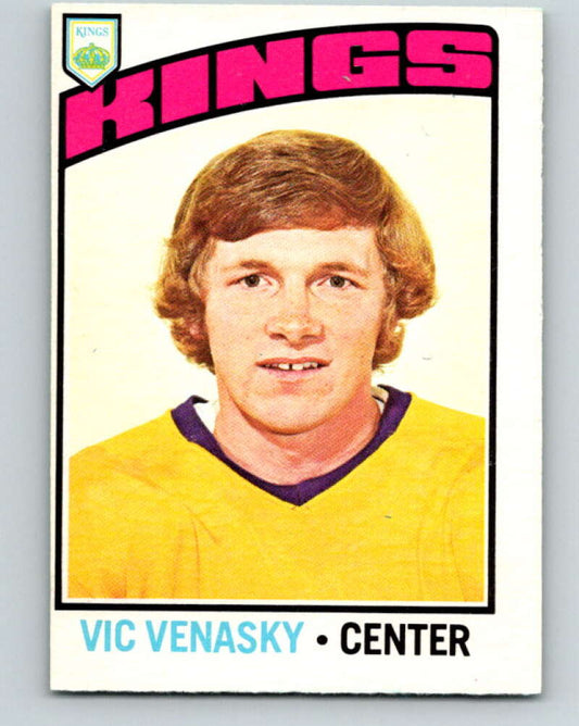 1976-77 O-Pee-Chee #211 Vic Venasky  Los Angeles Kings  V12309