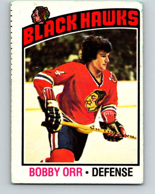 1976-77 O-Pee-Chee #213 Bobby Orr  Chicago Blackhawks  V12313