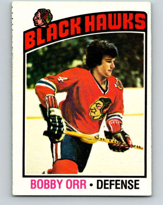 1976-77 O-Pee-Chee #213 Bobby Orr  Chicago Blackhawks  V12314