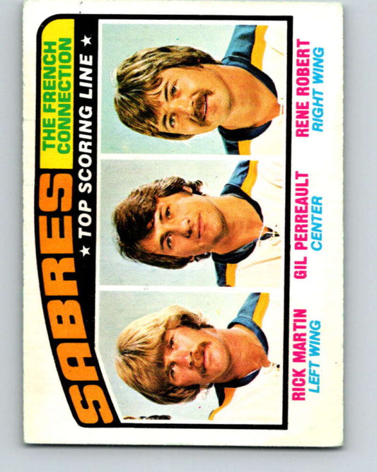 1976-77 O-Pee-Chee #214 The French Connection  V12317