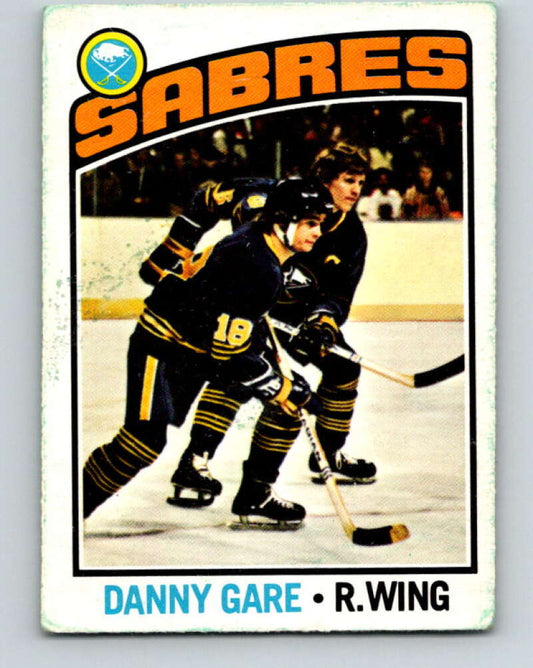 1976-77 O-Pee-Chee #222 Danny Gare  Buffalo Sabres  V12342