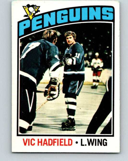 1976-77 O-Pee-Chee #226 Vic Hadfield  Pittsburgh Penguins  V12353