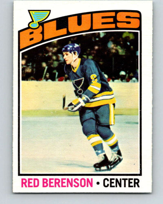 1976-77 O-Pee-Chee #236 Red Berenson  St. Louis Blues  V12378