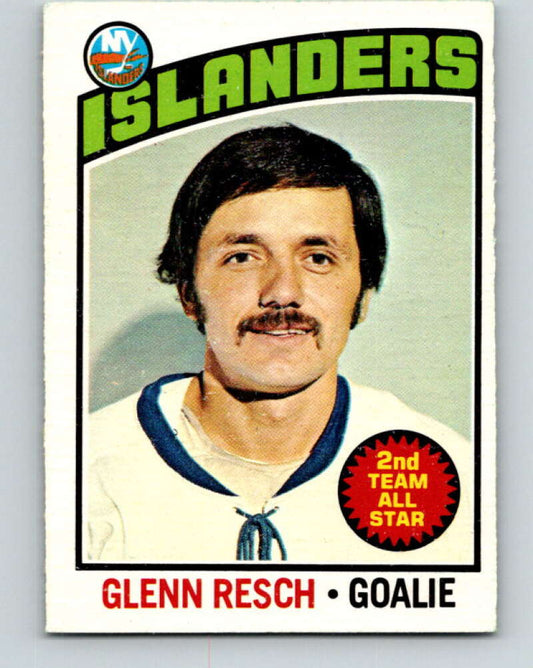 1976-77 O-Pee-Chee #250 Glenn Resch  New York Islanders  V12419