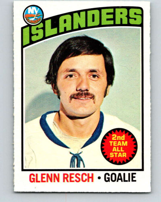 1976-77 O-Pee-Chee #250 Glenn Resch  New York Islanders  V12422