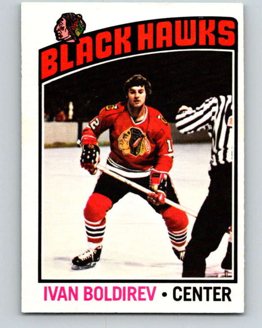 1976-77 O-Pee-Chee #251 Ivan Boldirev  Chicago Blackhawks  V12425