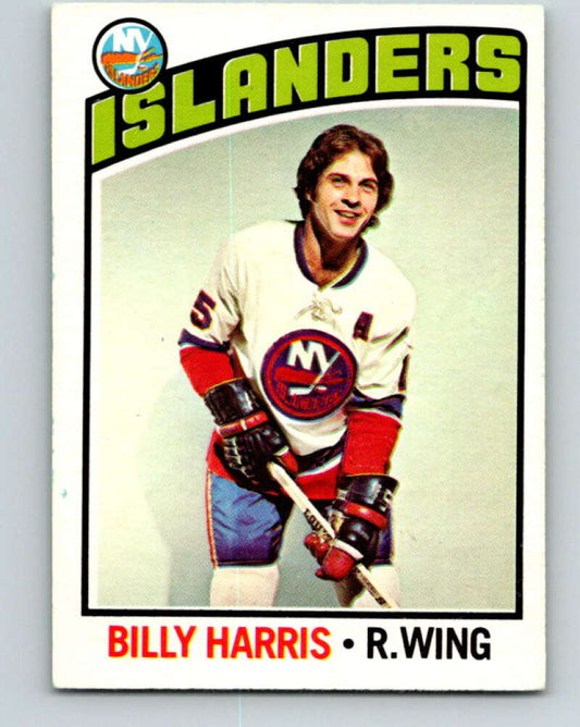1976-77 O-Pee-Chee #252 Billy Harris  New York Islanders  V12428
