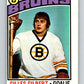 1976-77 O-Pee-Chee #255 Gilles Gilbert  Boston Bruins  V12434