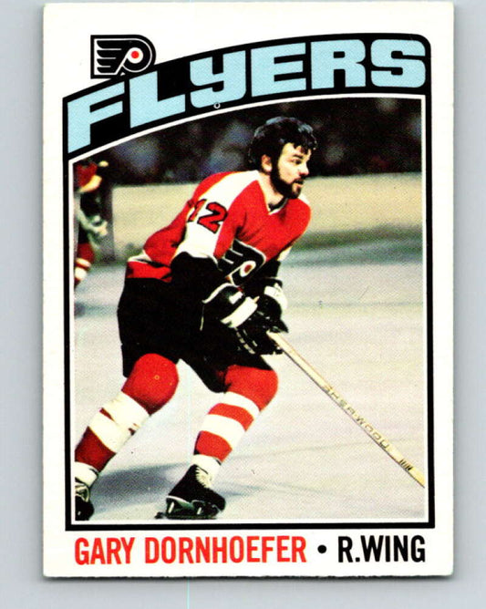 1976-77 O-Pee-Chee #256 Gary Dornhoefer  Philadelphia Flyers  V12436