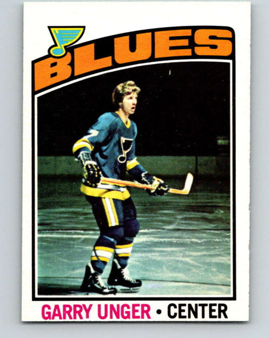1976-77 O-Pee-Chee #260 Garry Unger  St. Louis Blues  V12645