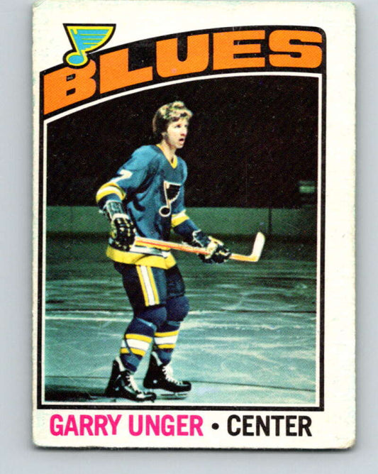 1976-77 O-Pee-Chee #260 Garry Unger  St. Louis Blues  V12646