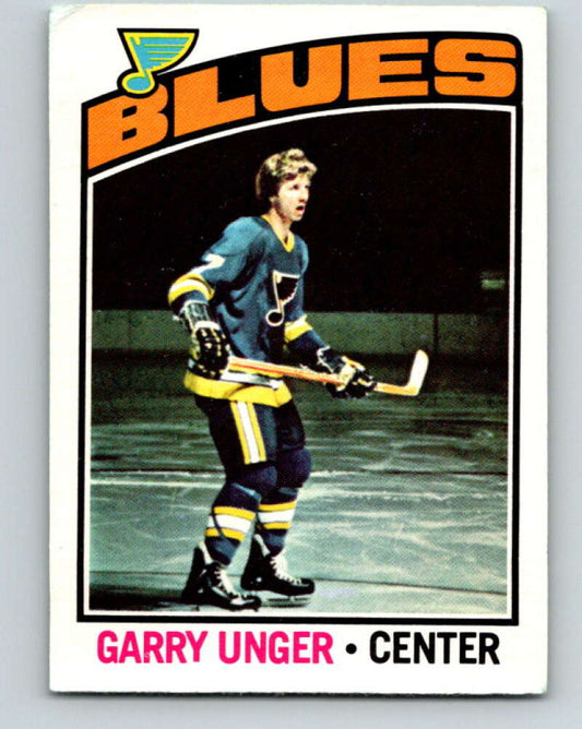 1976-77 O-Pee-Chee #260 Garry Unger  St. Louis Blues  V12649