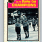 1976-77 O-Pee-Chee #264 Montreal Canadiens Champions  V12655