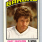 1976-77 O-Pee-Chee #266 Gary Sabourin  Cleveland Barons  V12662