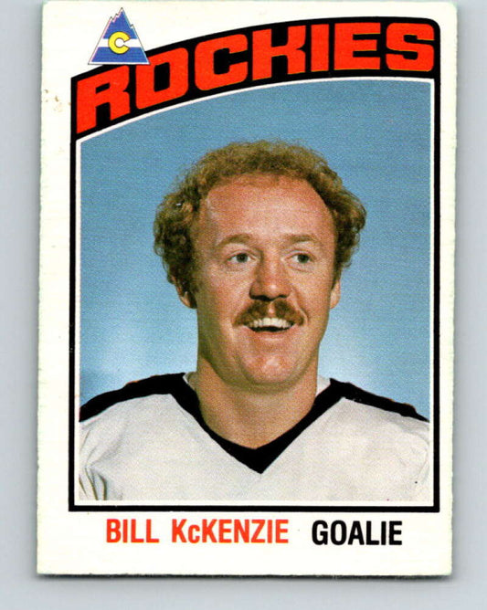 1976-77 O-Pee-Chee #267 Bill McKenzie UER RC Rookie Rockies  V12665