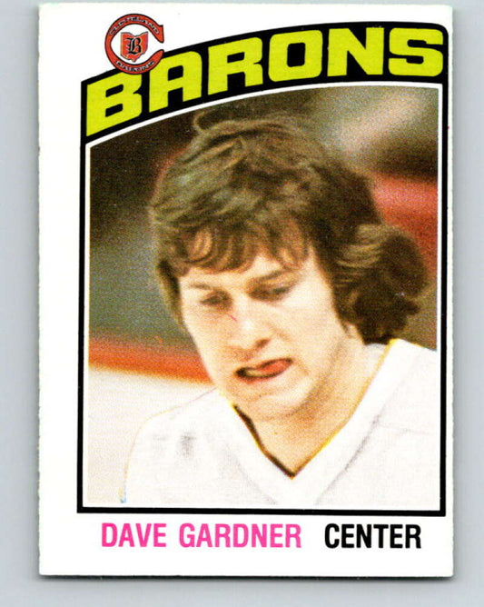 1976-77 O-Pee-Chee #274 Dave Gardner  Cleveland Barons  V12680