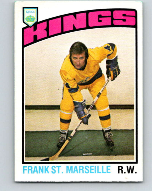 1976-77 O-Pee-Chee #276 Frank St. Marseille  Los Angeles Kings  V12684