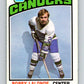 1976-77 O-Pee-Chee #278 Bobby Lalonde  Vancouver Canucks  V12687