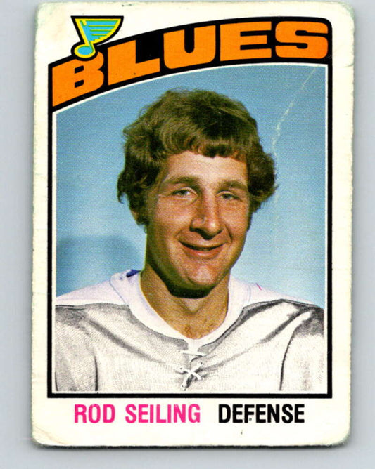 1976-77 O-Pee-Chee #280 Rod Seiling  St. Louis Blues  V12694