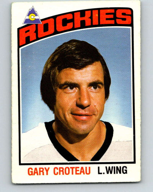 1976-77 O-Pee-Chee #283 Gary Croteau  Colorado Rockies  V12704