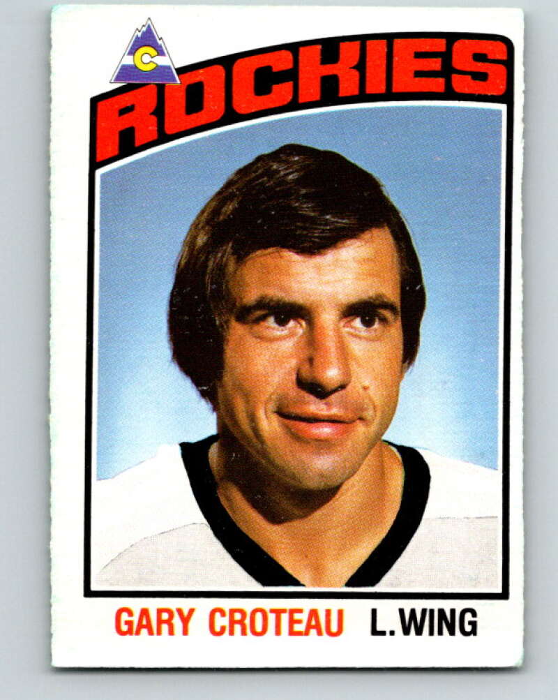 1976-77 O-Pee-Chee #283 Gary Croteau  Colorado Rockies  V12705