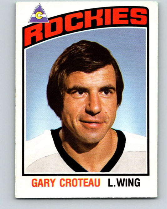 1976-77 O-Pee-Chee #283 Gary Croteau  Colorado Rockies  V12706