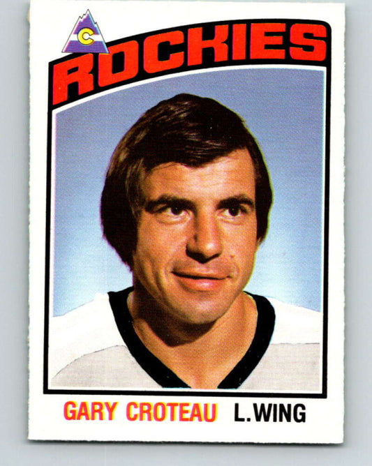 1976-77 O-Pee-Chee #283 Gary Croteau  Colorado Rockies  V12710