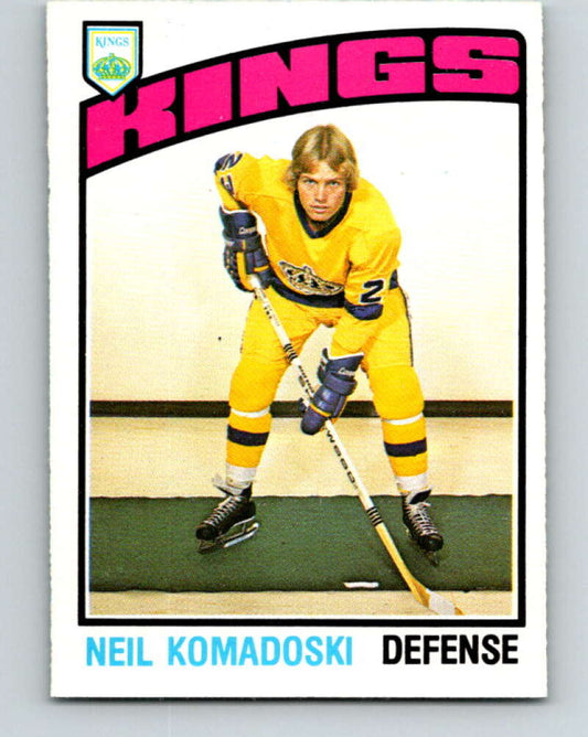 1976-77 O-Pee-Chee #284 Neil Komadoski  Los Angeles Kings  V12711